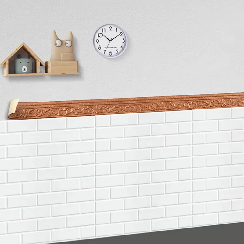 Rouleau de ligne de garniture murale 3D