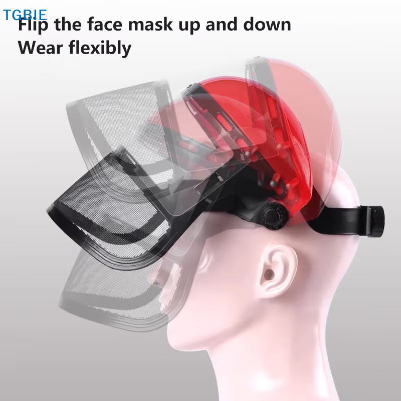 Masque de protection en PVC à fixation sur la tête