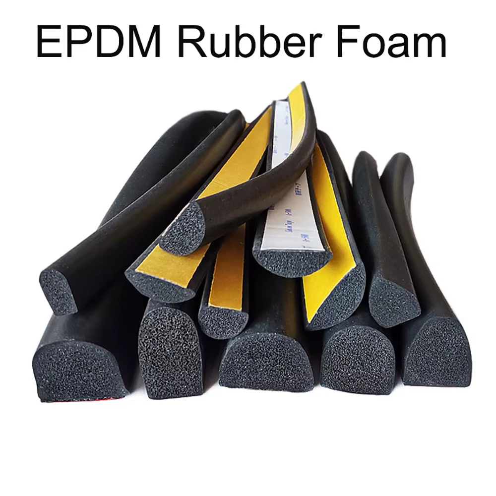 1/2/3M EPDM mousse de caoutchouc insonorisée joint toit ouvrant triangulaire fenêtre voiture