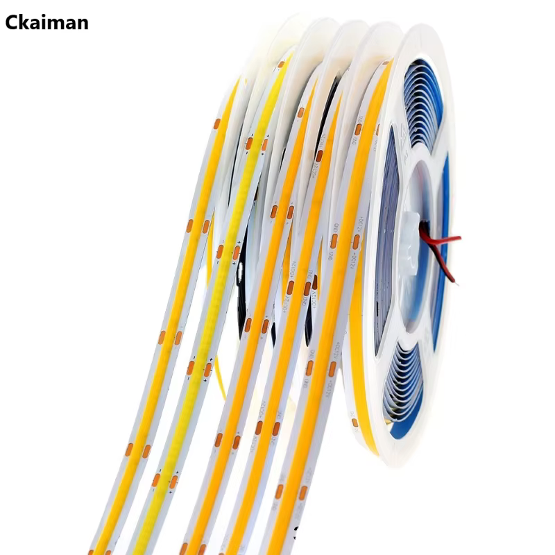 Bande lumineuse LED COB, DC12V RA90 480 K 3000K 4000K, 6000 pièces