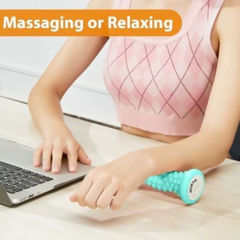 Balle de massage plantaire, correcteur de voûte plantaire pour pieds plats, outil d'entraînement de relaxation des méridiens du cou et du corps