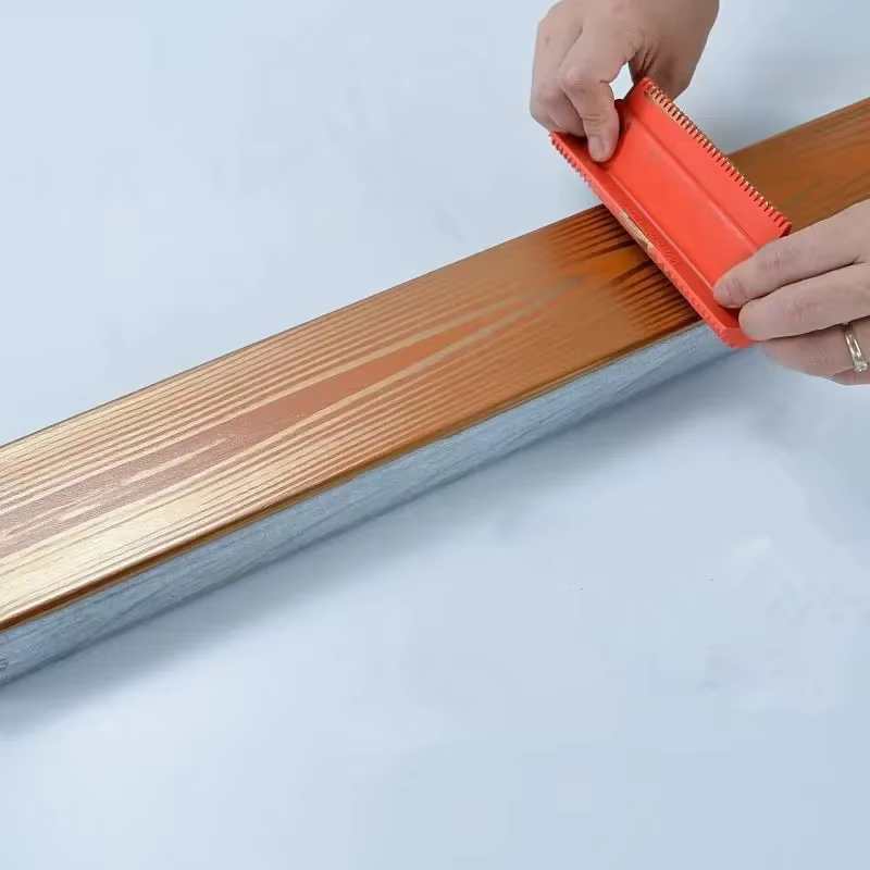 Nouveau pinceau à peinture grain de bois rouleau de caoutchouc brosse outils