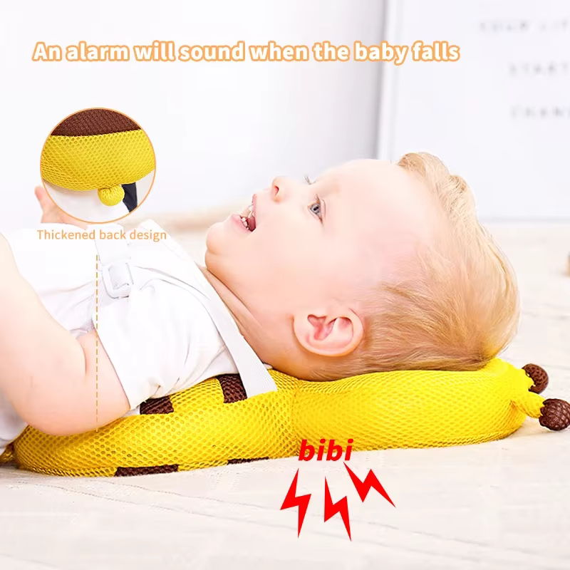 Coussin de protection pour la tête et le dos du bébé, coussin de sécurité pour l'apprentissage de la marche des tout-petits, protection contre les chutes, casque enfant motif abeille