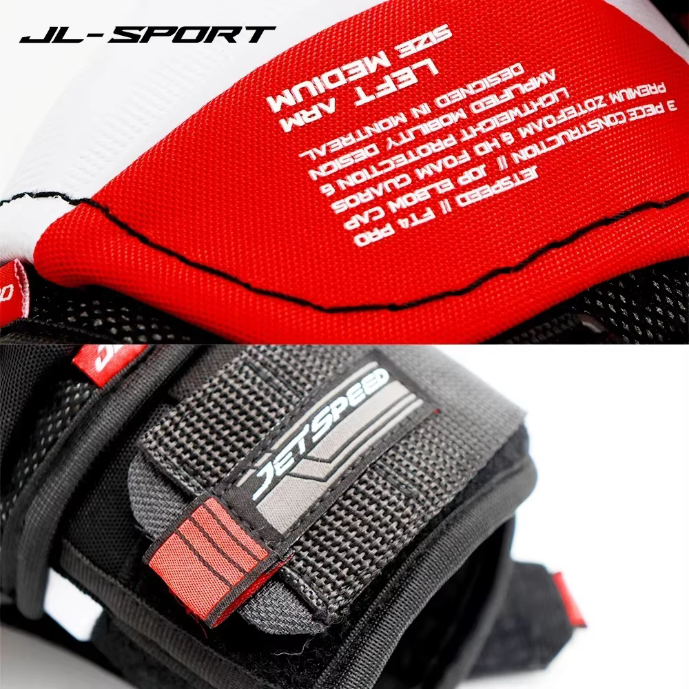 Protection de coude pour hockey sur glace, équipement de hockey FT4 PRO, construction en 3 parties, équipement de hockey léger, équipement de protection pour patins