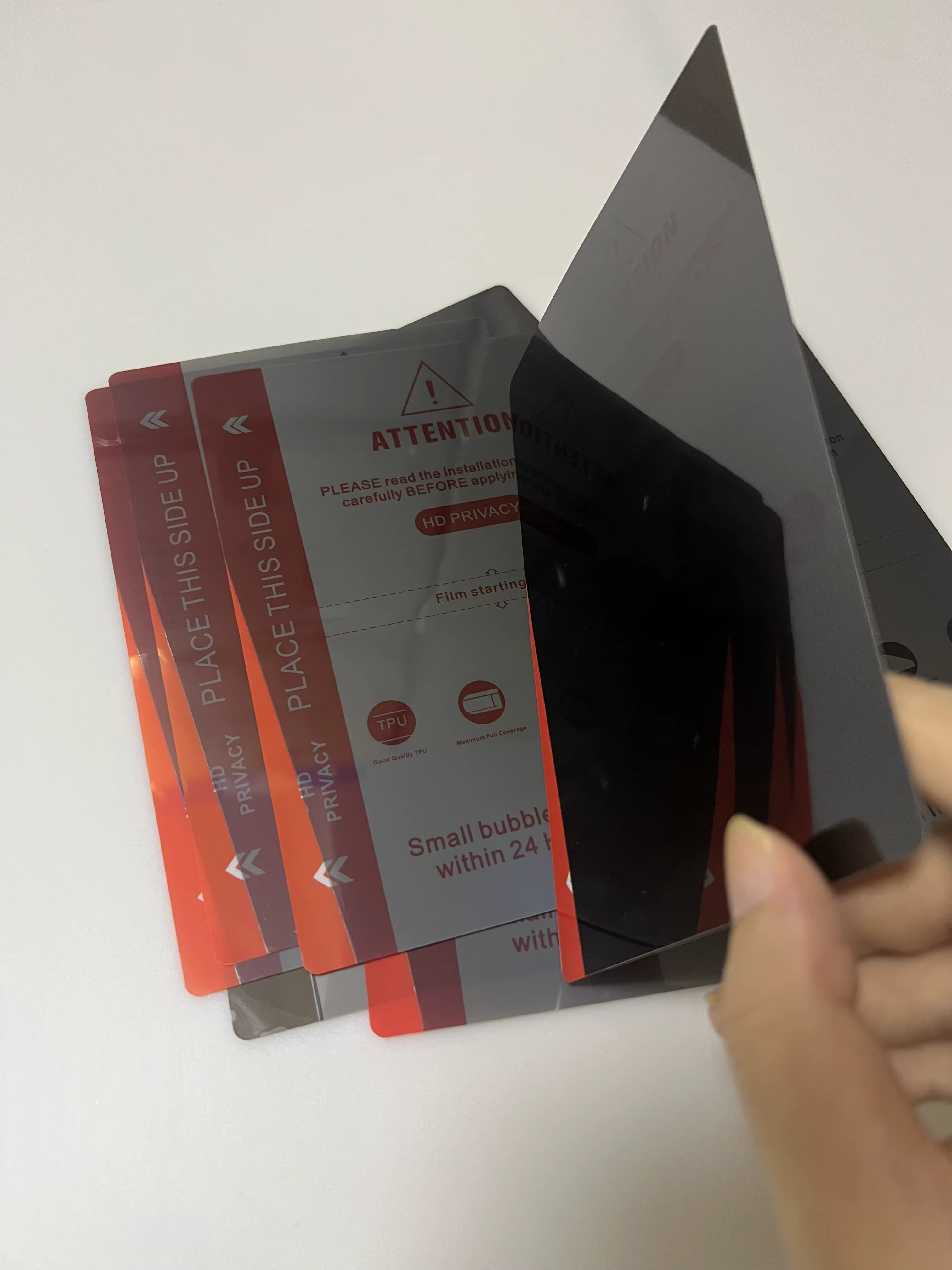 Film protecteur d'écran flexible en hydrogel PRIVACY HD MATTE pour téléphone mobile, écran plat et écran incurvé, compatible avec la machine de découpe TPU