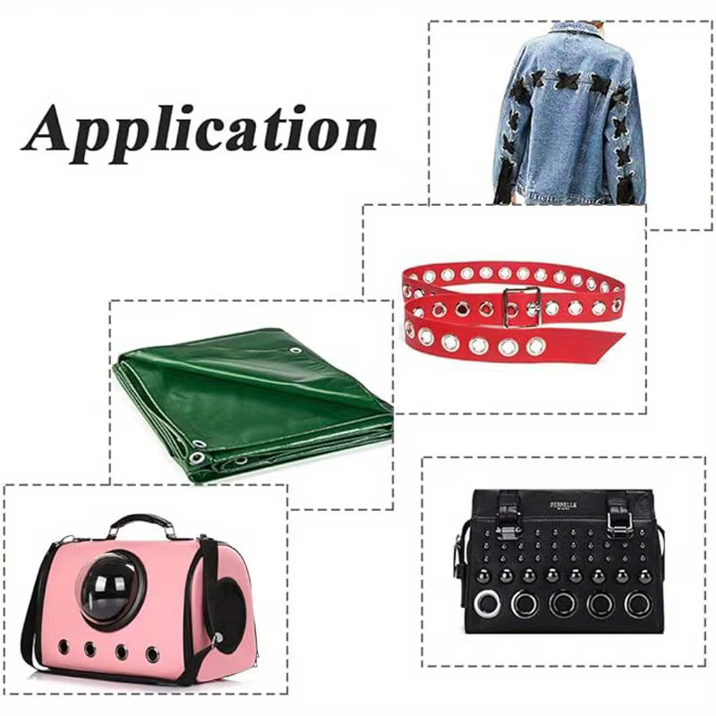 Kit de 100 œillets métalliques