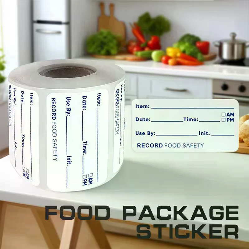 Rouleau d'autocollants de cuisine auto-adhésifs amovibles