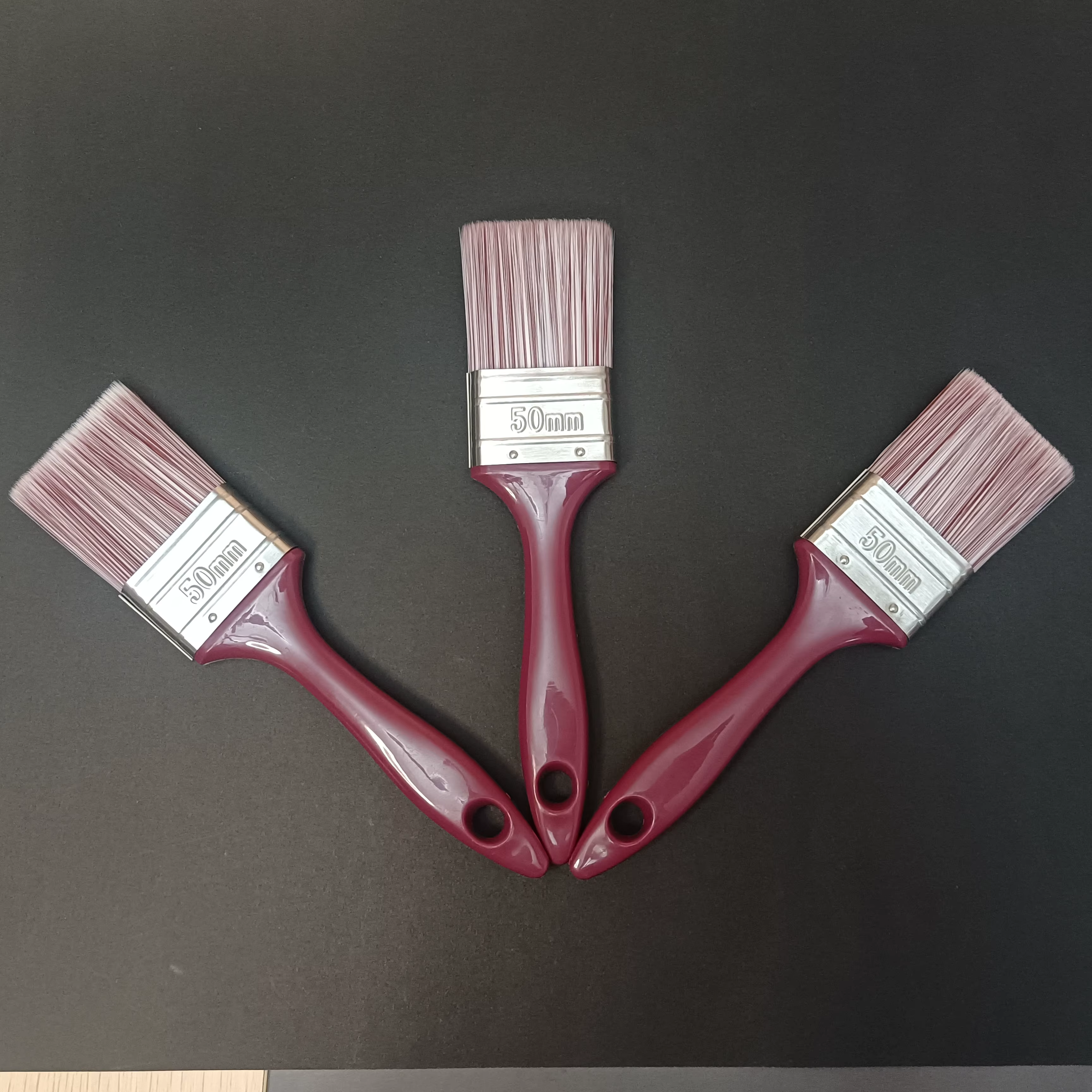 3 pinceaux de peinture