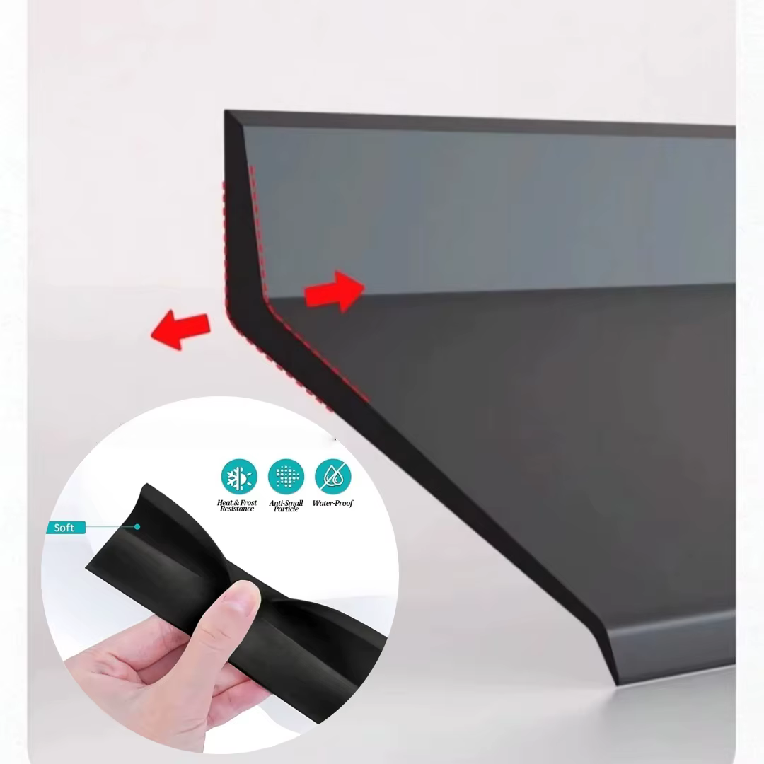 Barrière d'étanchéité flexible pour rebord de fenêtre