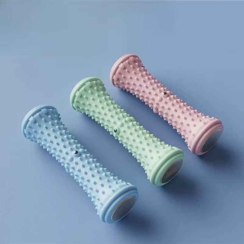 Rouleau de massage des pieds, balle de massage yoga, rouleau pour fascia plantaire, soin de relaxation musculaire, rouleaux de massage manuels en plastique pour les pieds