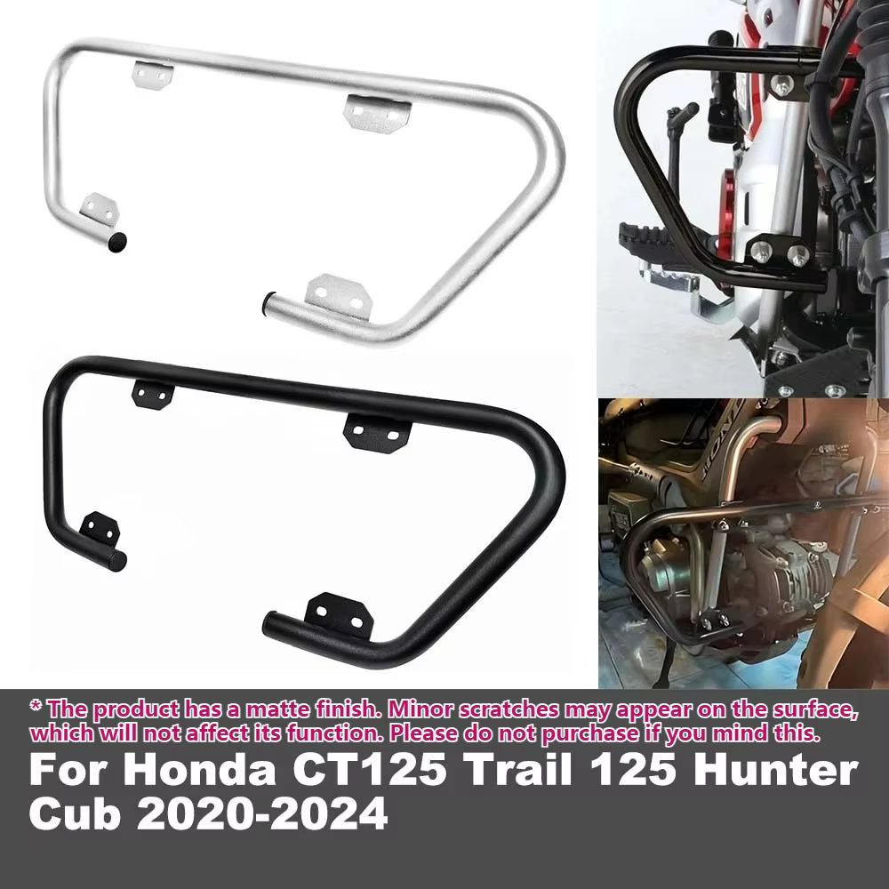 Protection anti-chute pour moto, barre de protection du moteur, pare-chocs pour Honda CT125 Trail 125 Hunter Cub 2024-2020