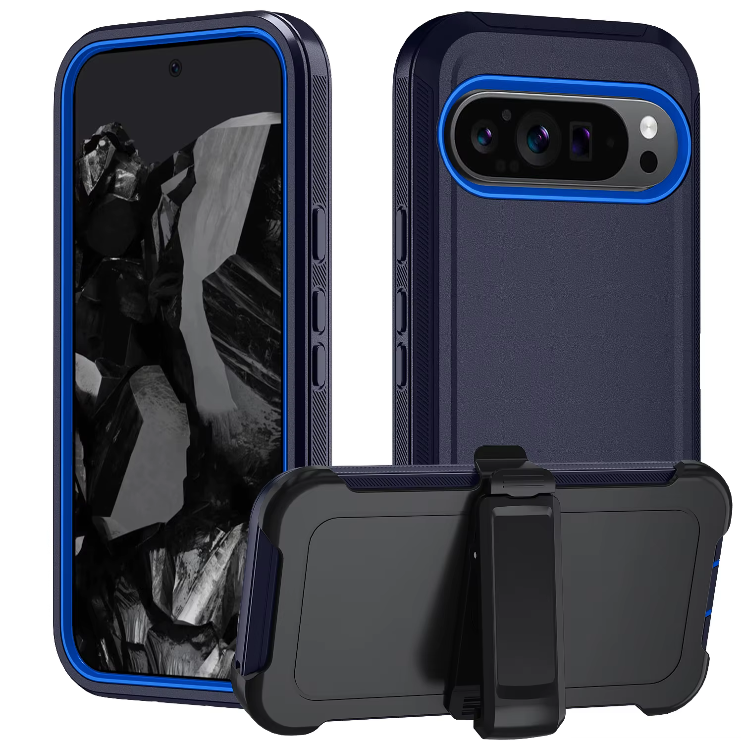 Coque blindée antichoc pour Google Pixel 9A 8A 4A 5A Pro, housse robuste et anti-poussière, étui de Protection de caméra pour Pixel 9pro XL
