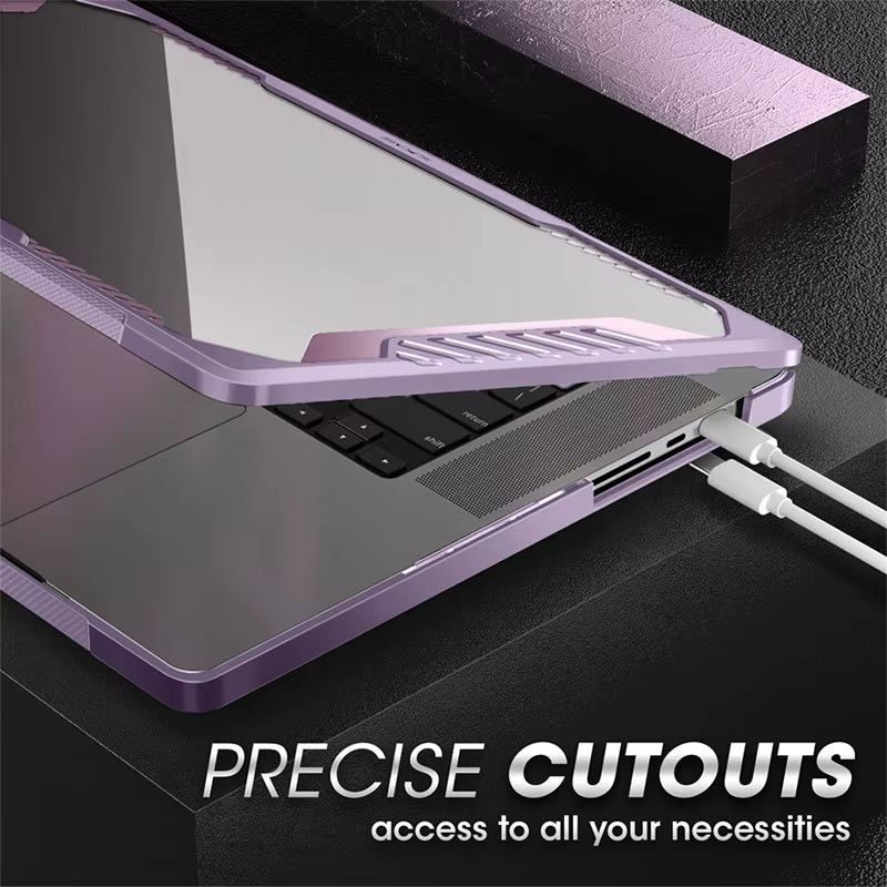 Juste de protection rigide robuste pour MacPlePro, SUPCASE UB RapDuty, For MacBook Pro 16“ Case (2024-2021) M4 / M3 / M2 / M1 Pr