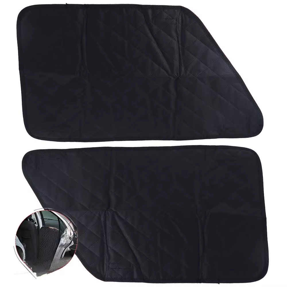Protecteur de porte de voiture pour chiens de compagnie, anti-rayures, répare l'eau et la saleté, Protection de couverture de porte intérieure pour voitures, camions, SUV