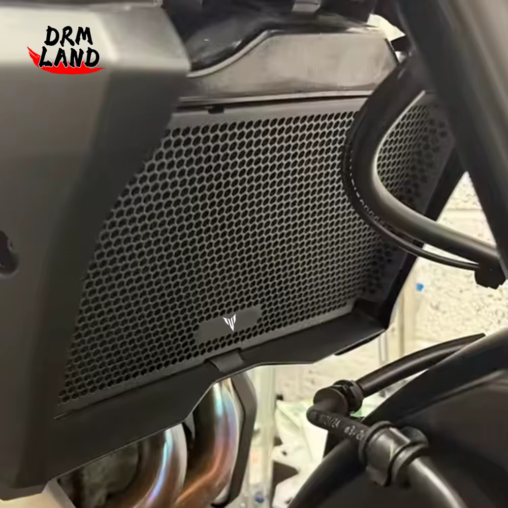 Protection d'accessoires MT07 : Cache de protection de radiateur de moto pour Yamaha MT 07 2025 2026, Grille de protection de refroidisseur d'huile, Accessoires