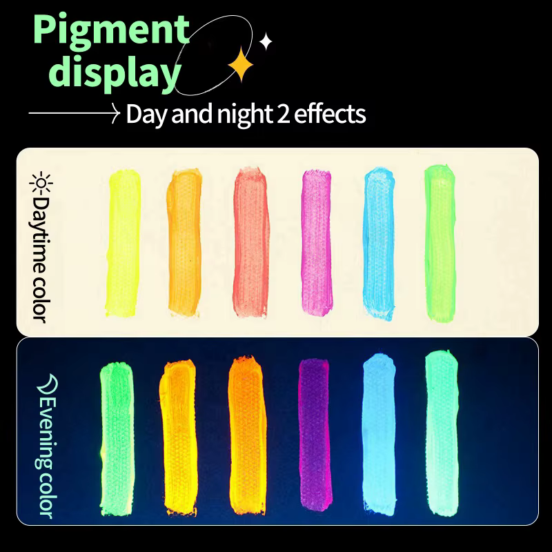 Pigment acrylique fluorescent Chagall 100ml – Jaune fluorescent