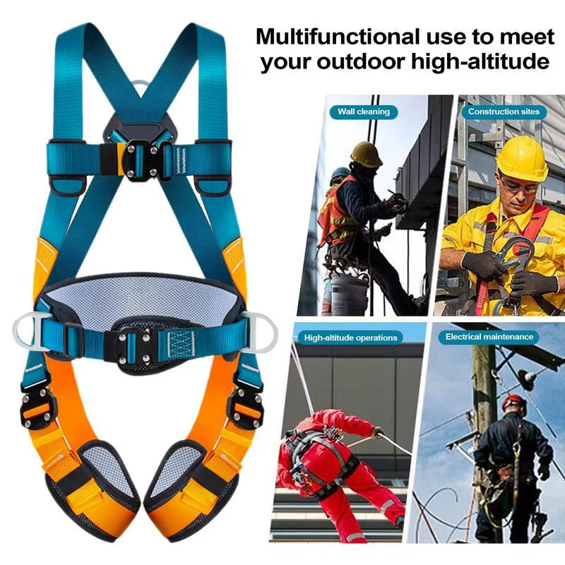 Ceinture de sécurité SFP pour la protection contre les chutes, ceinture d'escalade à cinq points, protection contre les chutes, construction, rappel