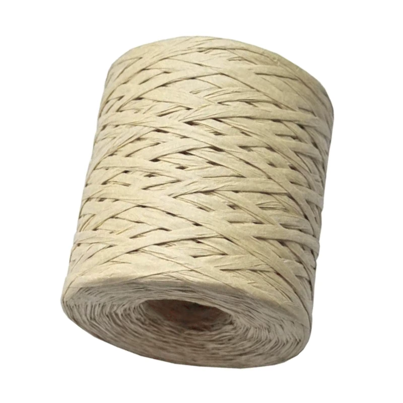 Ruban de papier raphia naturel, cordes de ficelle artisanale, coupe de ruban, 656 pieds