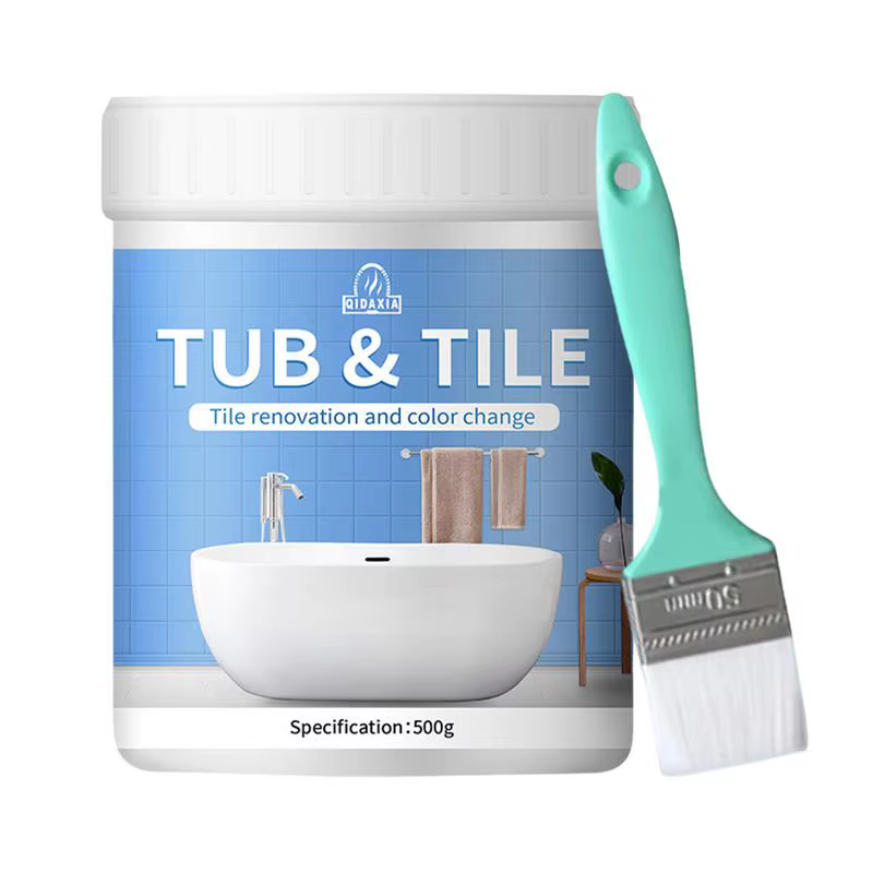 Kit de peinture pour carrelage de salle de bain 500g