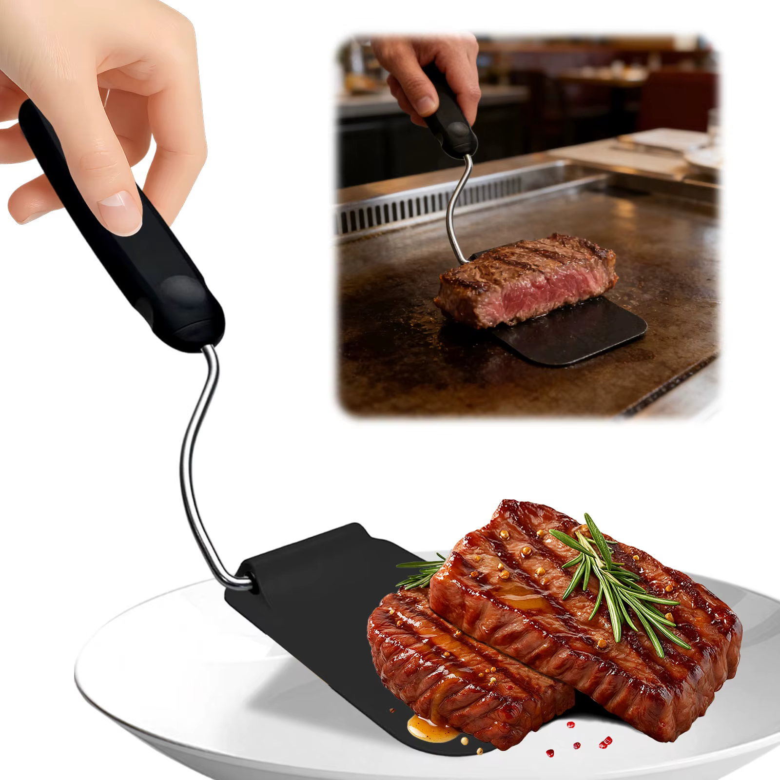 Spatule à angle réglable