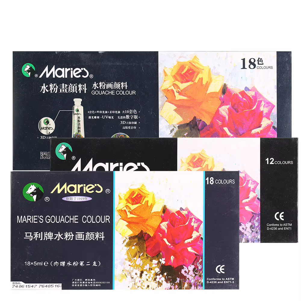 Maries – ensemble de peinture Gouache