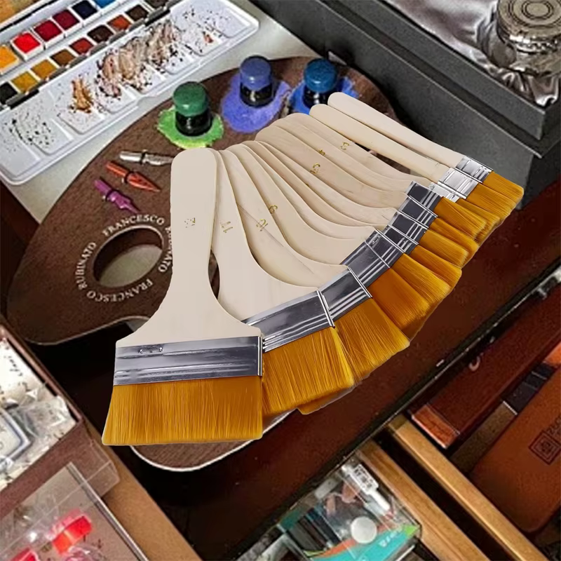 Ensemble de pinceaux de peinture artistique 18 pièces
