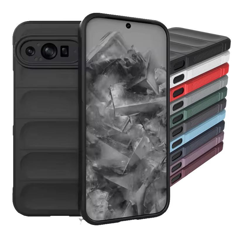 Coque pour Google Pixel 9 8 7 6 Pro 9A 8A 7A 6A housse en Silicone souple Anti-chute antichoc étuis de Protection Capa Fundas