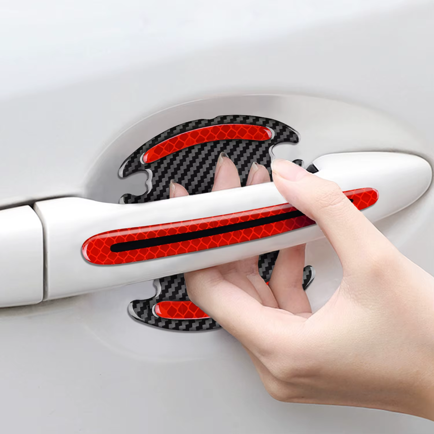 Autocollant de protection anti-rayures pour porte