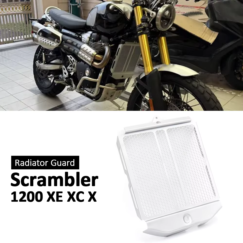 Moto pour Scrambler 1200X 1200XE 1200XC 1200 XC X XE 2019-2025 Grille de Protection de radiateur réservoir d'eau refroidisseur d'huile couvercle de Protection
