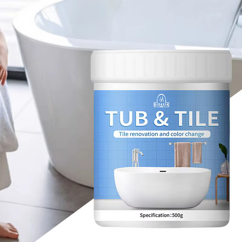 Kit de peinture pour carrelage de salle de bain 500g