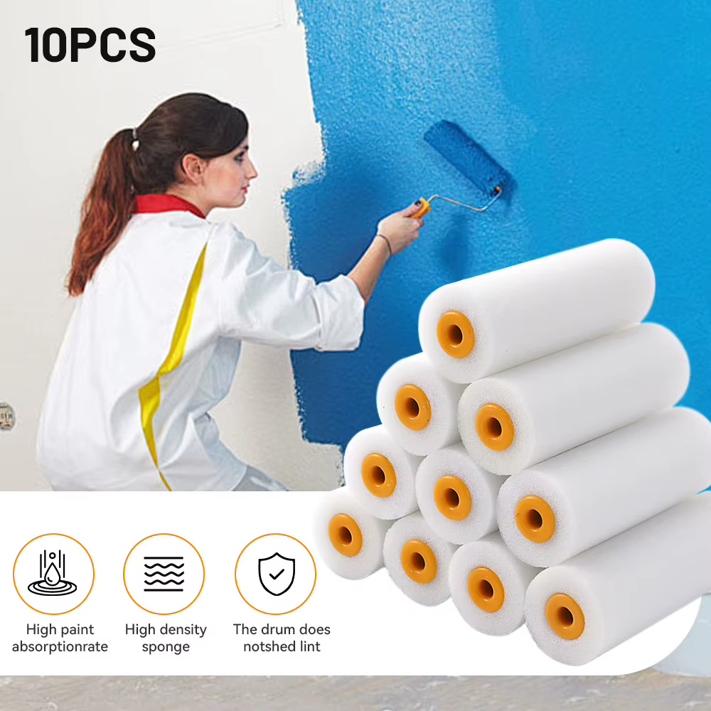 Rouleau à Peinture en Mousse Durable