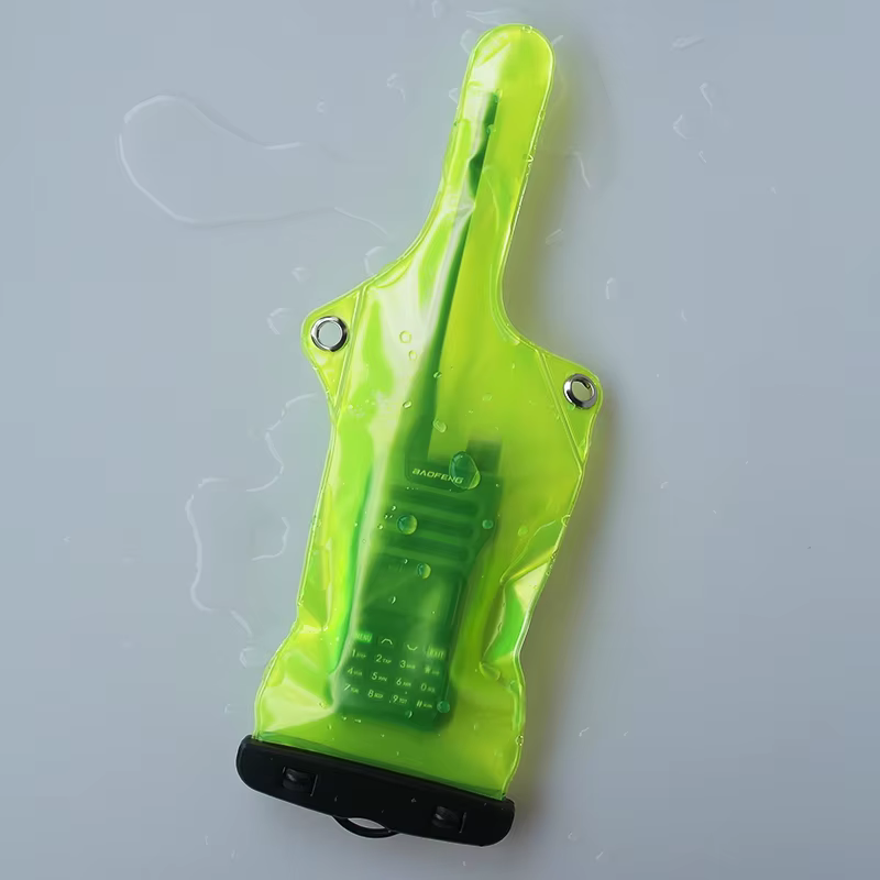 Baofeng talkie-walkie Quansheng sac sec extérieur Pack sac résistance à l'eau housse de Protection pour téléphone portable pochette étui étanche