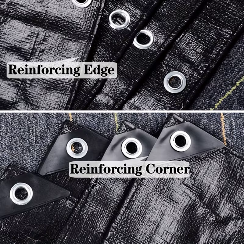 Bâche noire imperméable robuste