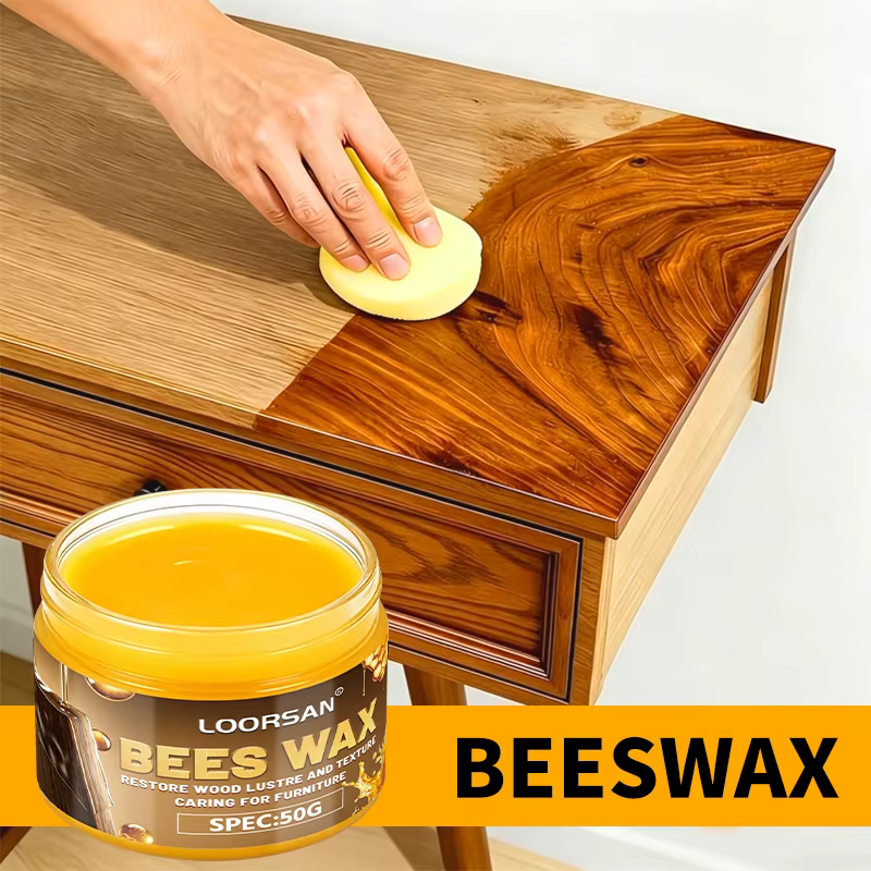 Cire d'abeille pour l'entretien du bois