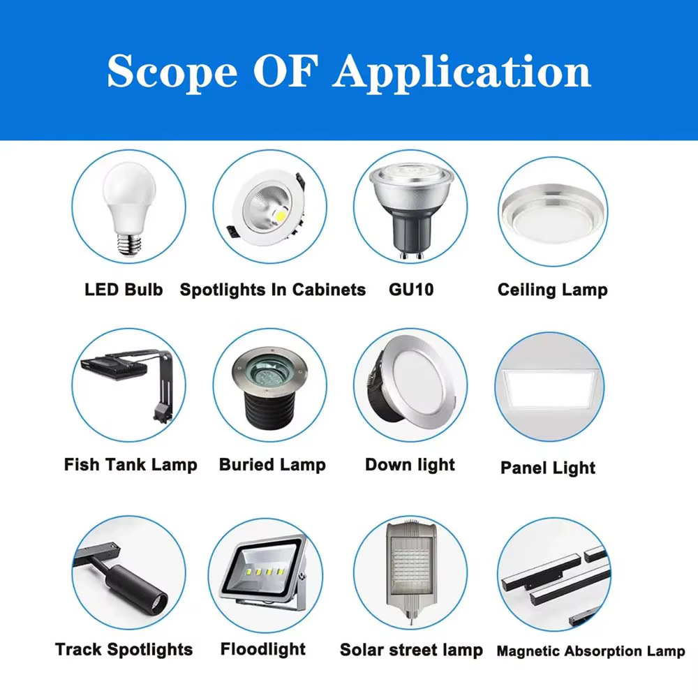 Transformateur d'alimentation pour bande lumineuse LED, alimentation 6 W, 12 W, 24 W, 36 W, 48 W, 60 W, AC220 12 V, 1 A-5 A