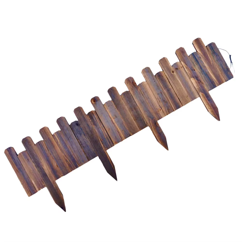 Clôture décorative en bois pour jardin, bordure de potager, aménagement paysager, clôture de cour
