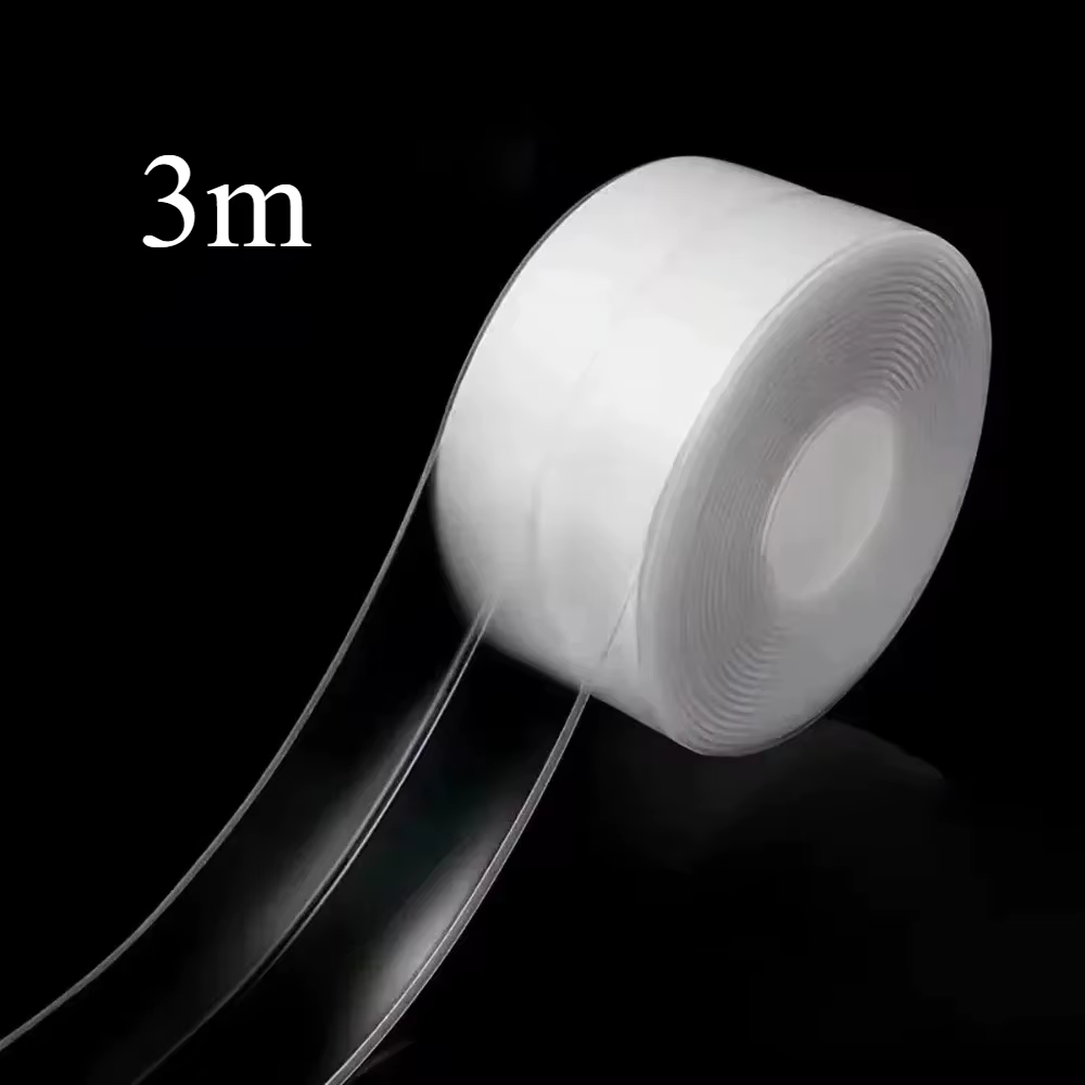 Ruban adhésif transparent imperméable pour cuisine et salle de bain
