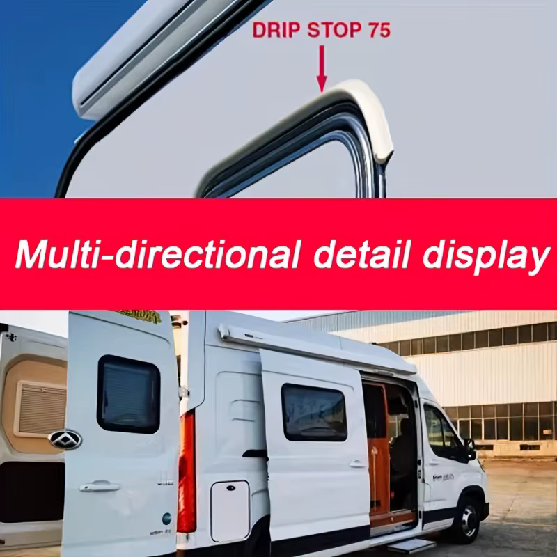 1 rouleau de 1/3 mètre de bande d'étanchéité autocollante imperméable pour caravane