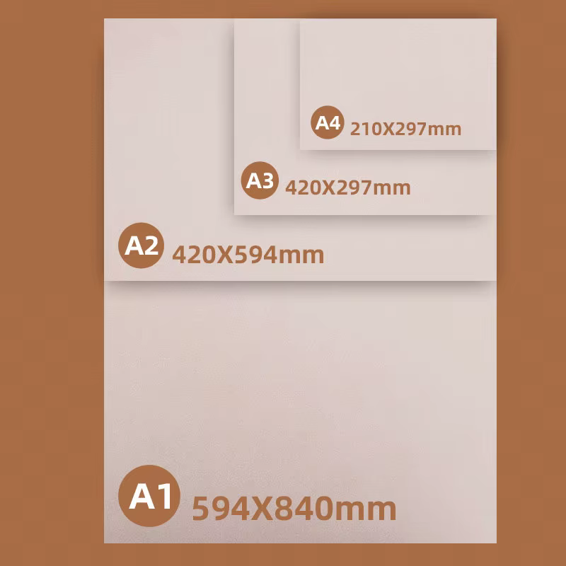Papier calque transparent de qualité supérieure A3 A4