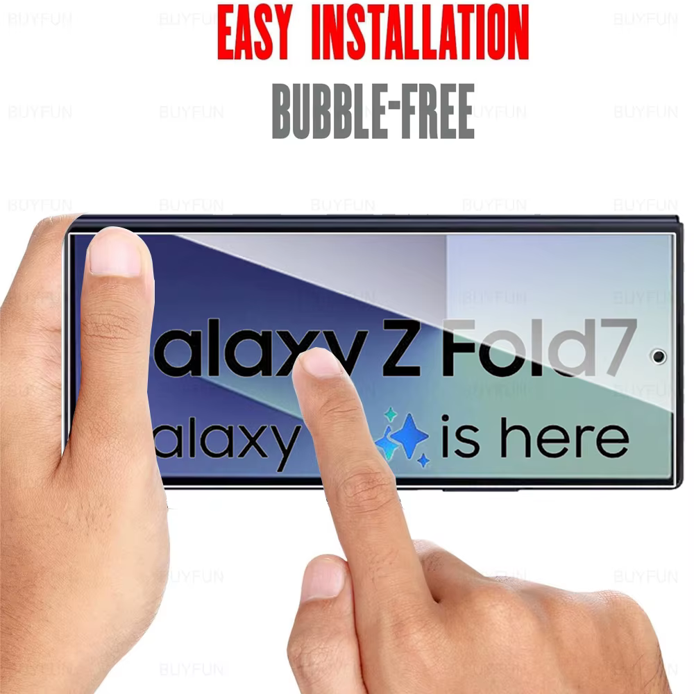 Z Fold7 protecteur de verre pour nouveau Samsung Galaxy Z Fold 7 6 5 4 3 2 9H HD protecteur d'écran en verre trempé 2025 anti-rayures 1-3 pièces