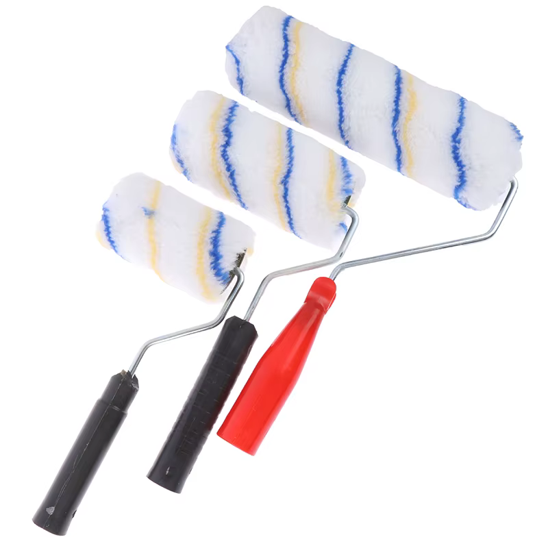 Rouleau à peinture avec manche court et long