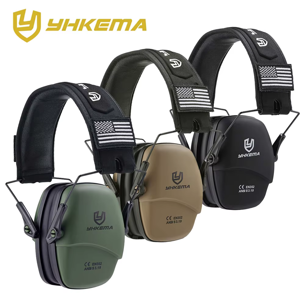 YHKEMA-Cache-oreilles en silicone à réduction de bruit 25db, casque de protection auditive, tir oco pour la chasse