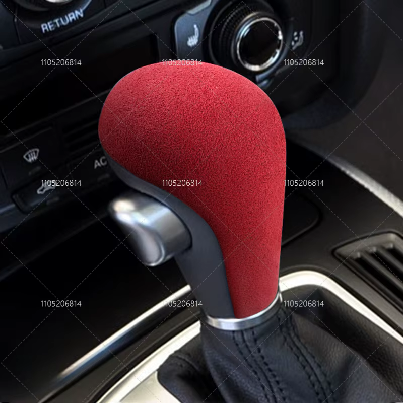 Pour Audi A4 A5 A6 Q5 Q7 2004-2015, protection de levier de vitesses en daim, housse de levier de vitesses, accessoires intérieurs de voiture