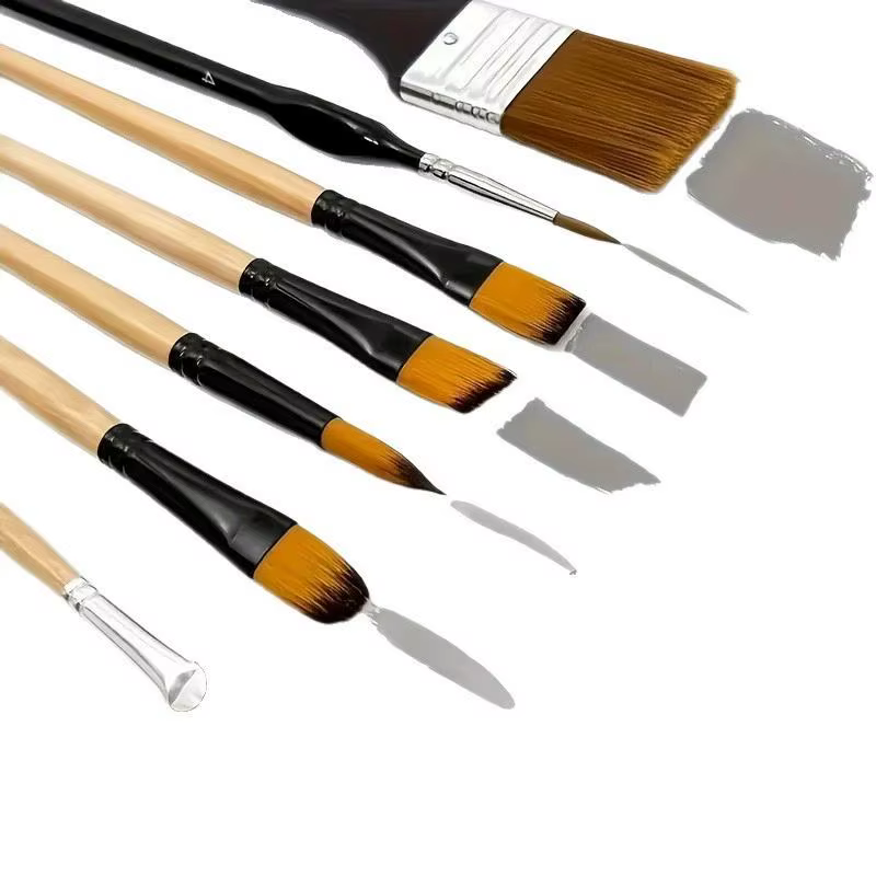 Ensemble de pinceaux de peinture 28/32 pièces pour peinture acrylique