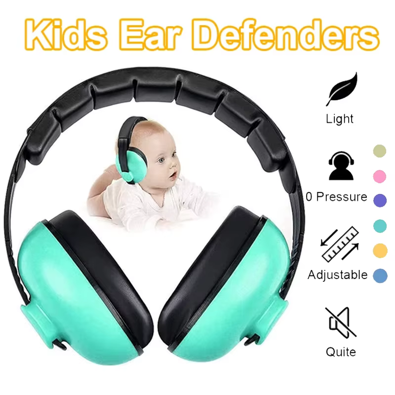 Protection auditive pour bébé, casque anti-bruit de haute qualité, design convertible 2 en 1, réduction du bruit pour nourrissons, améliore le sommeil