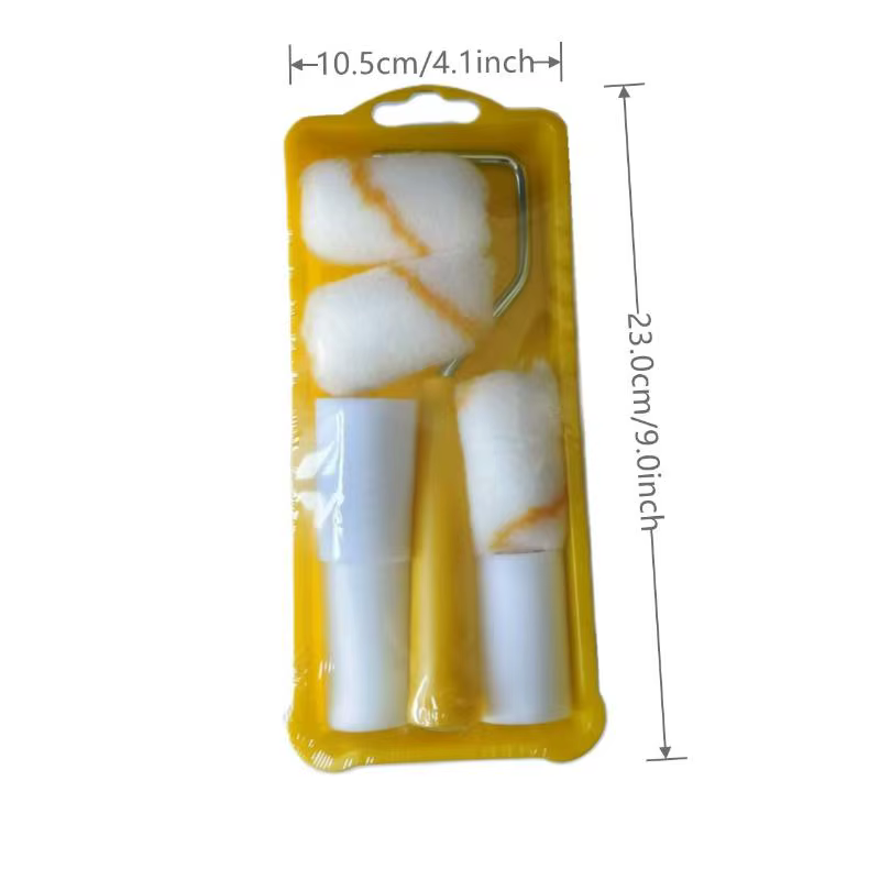 [F] Lot de 8 rouleaux à peinture de 2 pouces avec 6 revêtements