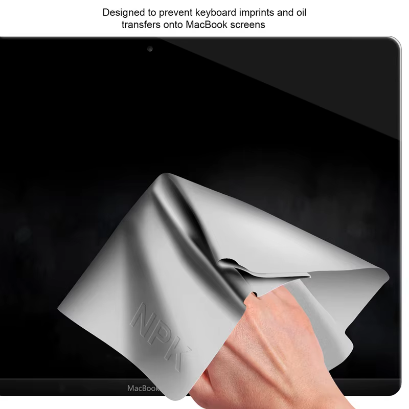 Chiffon de nettoyage en microfibre pour protection du clavier et de l'écran, pour MacBook Pro 13" 14" 15" 16" et MacBook Air 13"