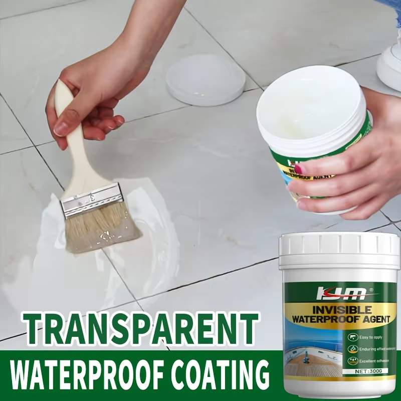 300 g de revêtement imperméable transparent de qualité marine KJM - un agent