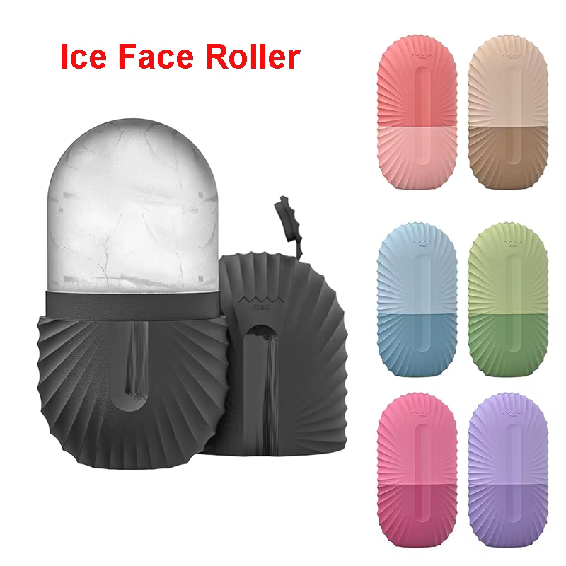 Moule à glaçons en silicone pour massage facial, accessoire de beauté, pour les poches des yeux, rétrécit les pores