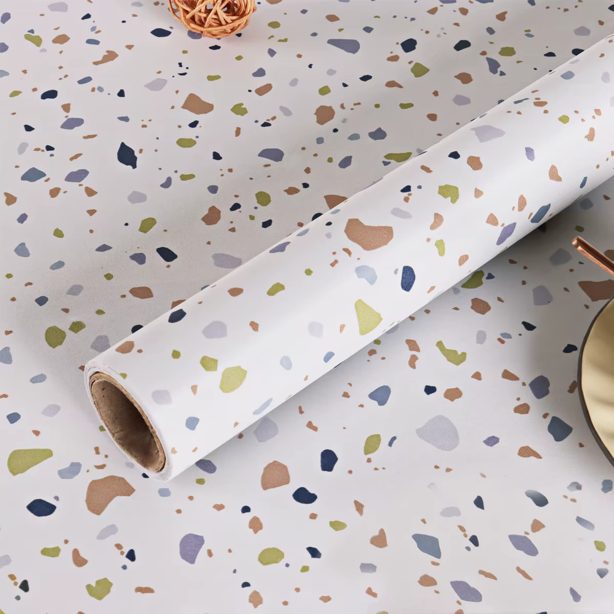 Papier peint auto-adhésif en vinyle pour rénovation